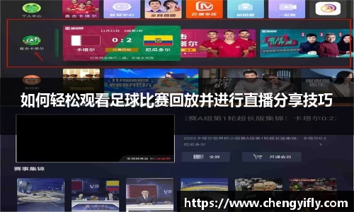 如何轻松观看足球比赛回放并进行直播分享技巧